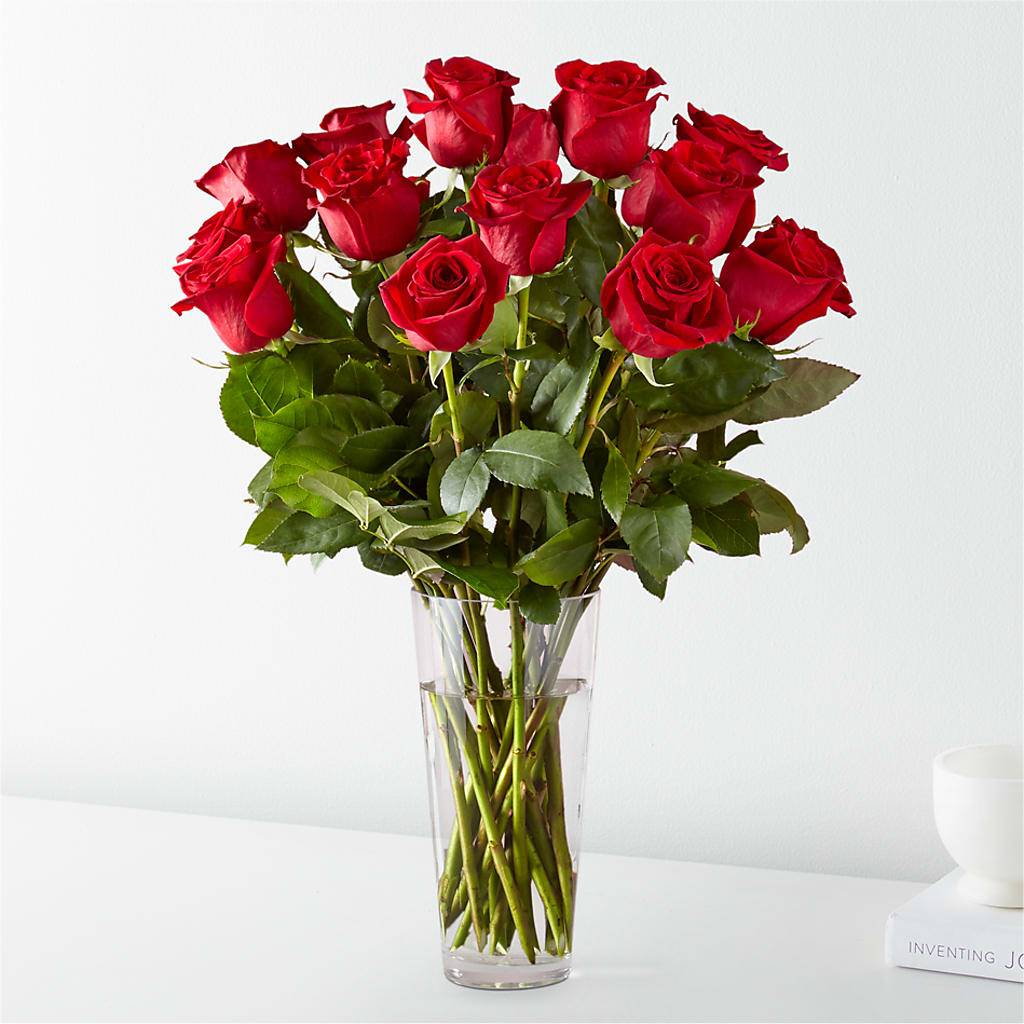 Long Stem Red Rose Bouquet – Flowers By Joann, Palm Bay FL