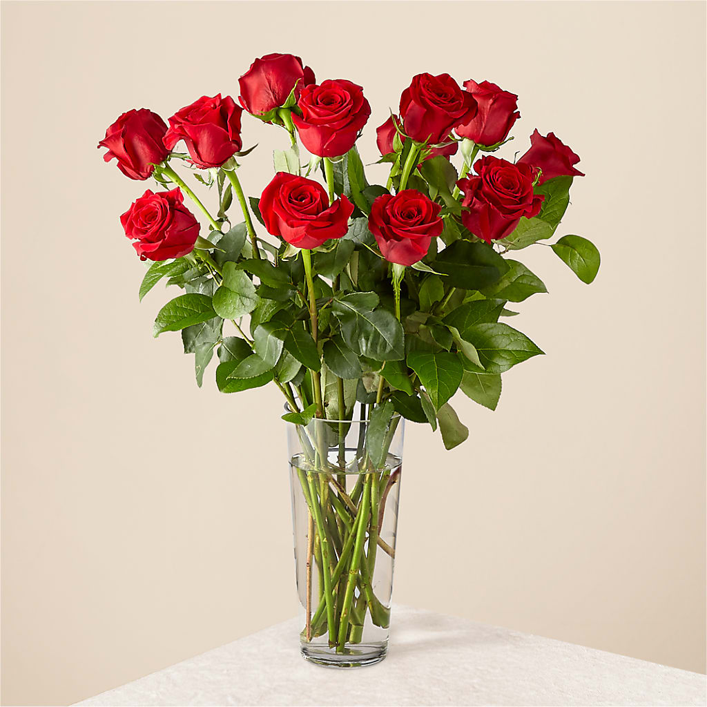 Long Stem Red Rose Bouquet – Flowers By Joann, Palm Bay FL