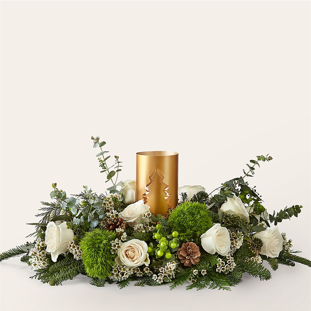 Chestnuts Roasting Centerpiece – Flowers By Joann, Palm Bay FL