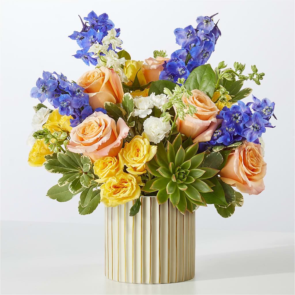 Cobalt Reverie Bouquet – Flowers By Joann, Palm Bay FL