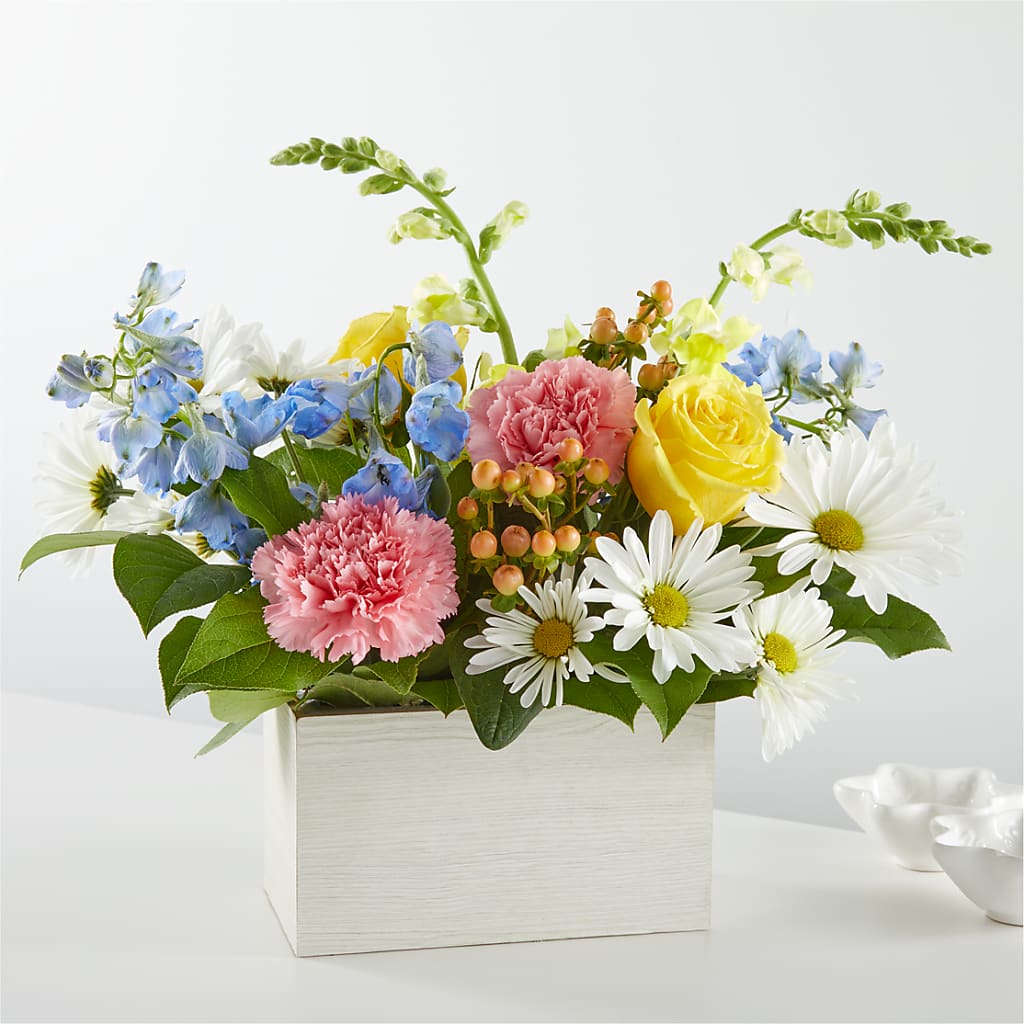 Sun Salutation Box Bouquet – Flowers By Joann, Palm Bay FL