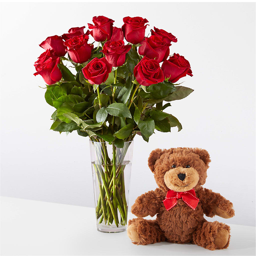 Romantic Long Stem Red Rose Bouquet Bundles – Flowers By Joann, Palm Bay FL