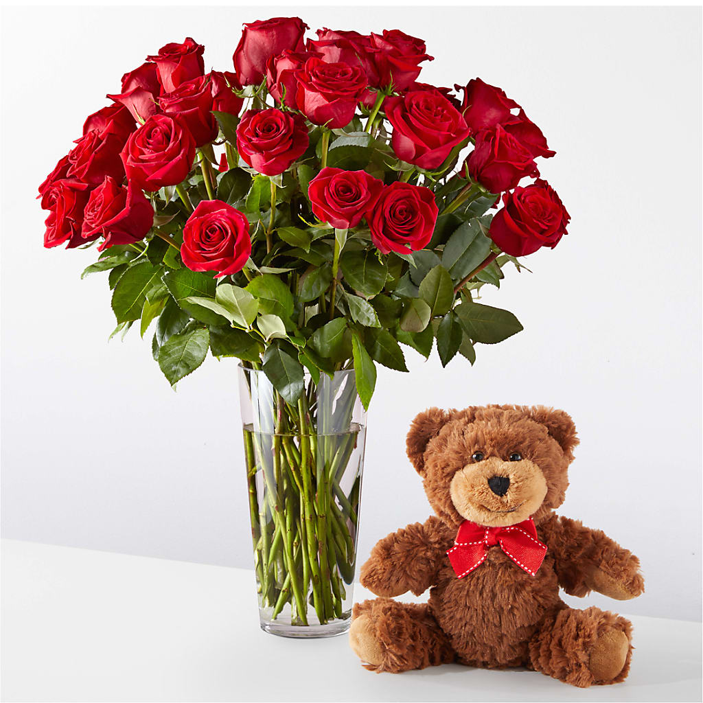 Romantic Long Stem Red Rose Bouquet Bundles – Flowers By Joann, Palm Bay FL