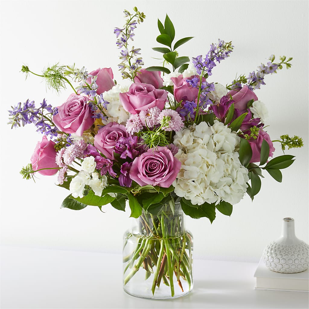Violet Caress Bouquet – Flowers By Joann, Palm Bay FL
