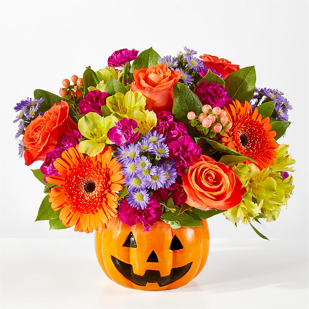 Tricks & Treats Pumpkin – Flowers By Joann, Palm Bay FL