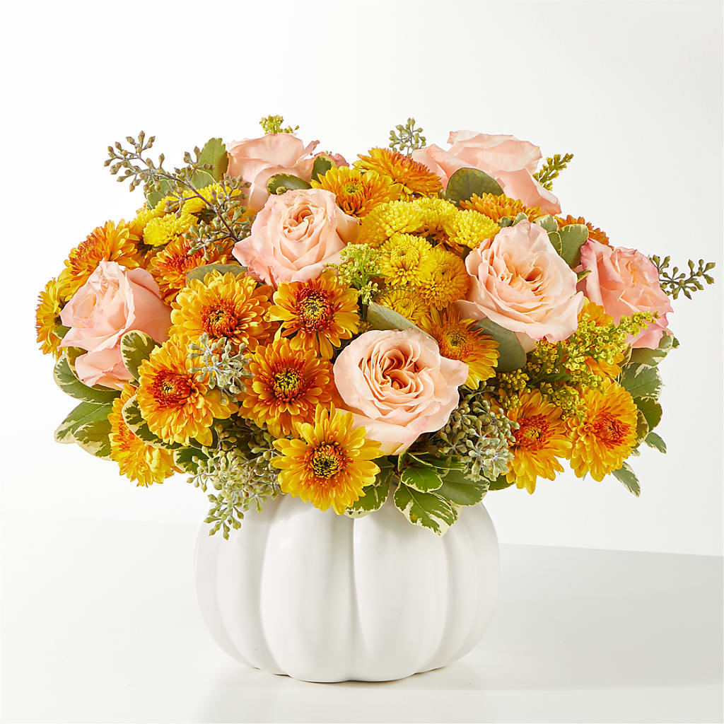 Peachy Pumpkin – Flowers By Joann, Palm Bay FL