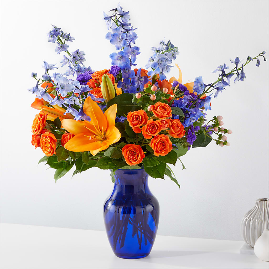 Radiant Citrus Bouquet – Flowers By Joann, Palm Bay FL