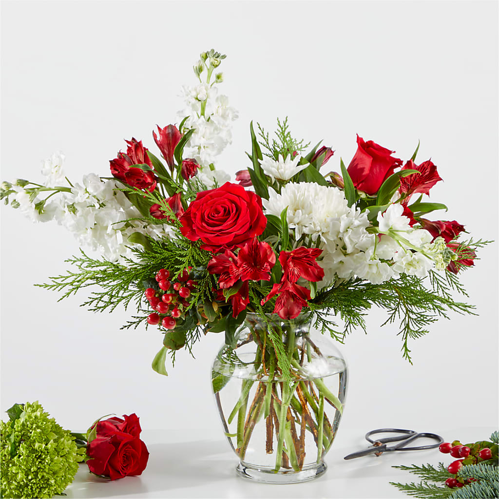 Merry Moment Bouquet – A Florist Original – Flowers By Joann, Palm Bay FL