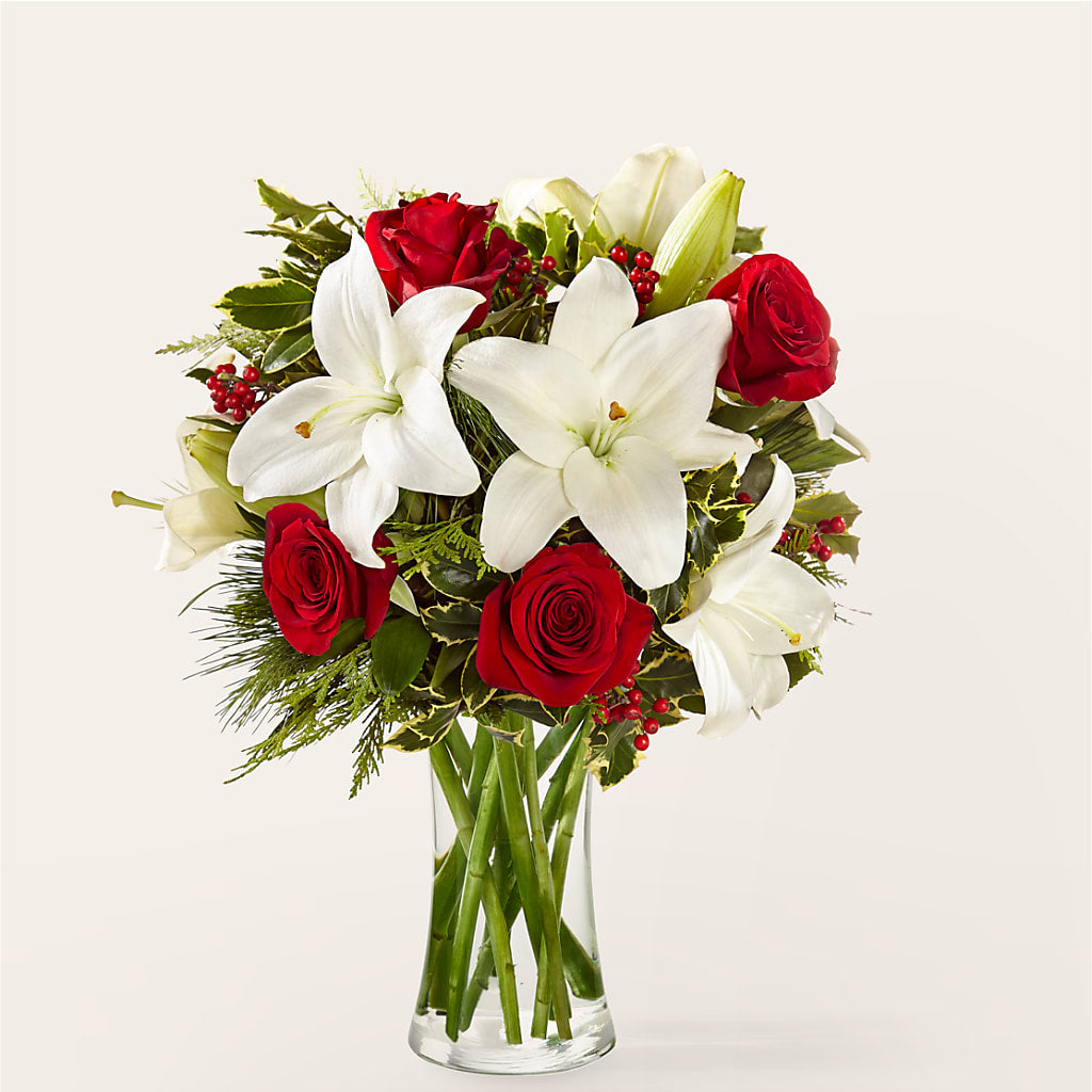 Sparkling Snowflakes Bouquet – Flowers By Joann, Palm Bay FL
