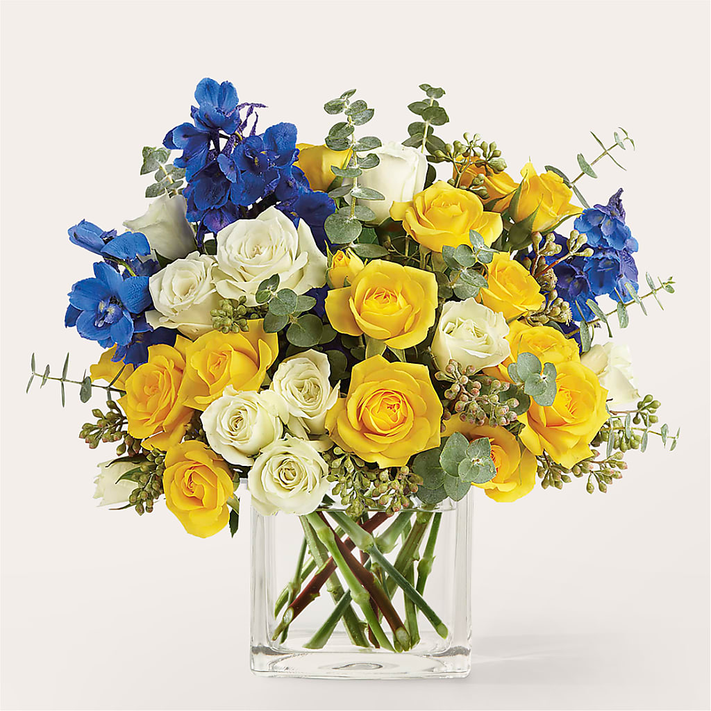 Sparkling Citrine Bouquet – Flowers By Joann, Palm Bay FL