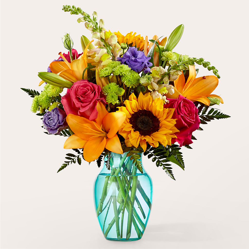 Double Rainbow Bouquet – Flowers By Joann, Palm Bay FL