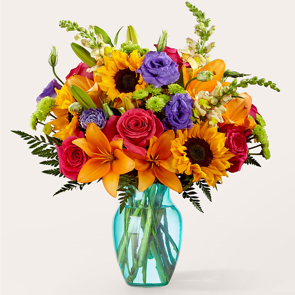 Double Rainbow Bouquet – Flowers By Joann, Palm Bay FL