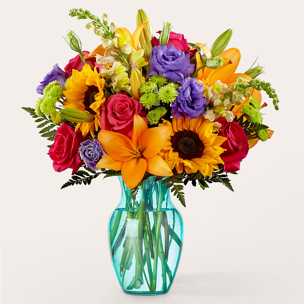 Double Rainbow Bouquet – Flowers By Joann, Palm Bay FL