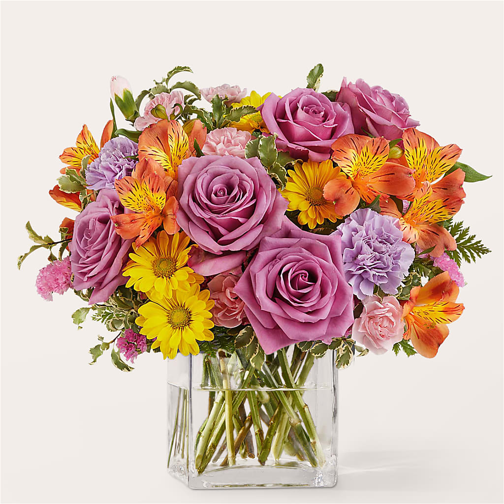 Shades of Happiness Bouquet – Flowers By Joann, Palm Bay FL