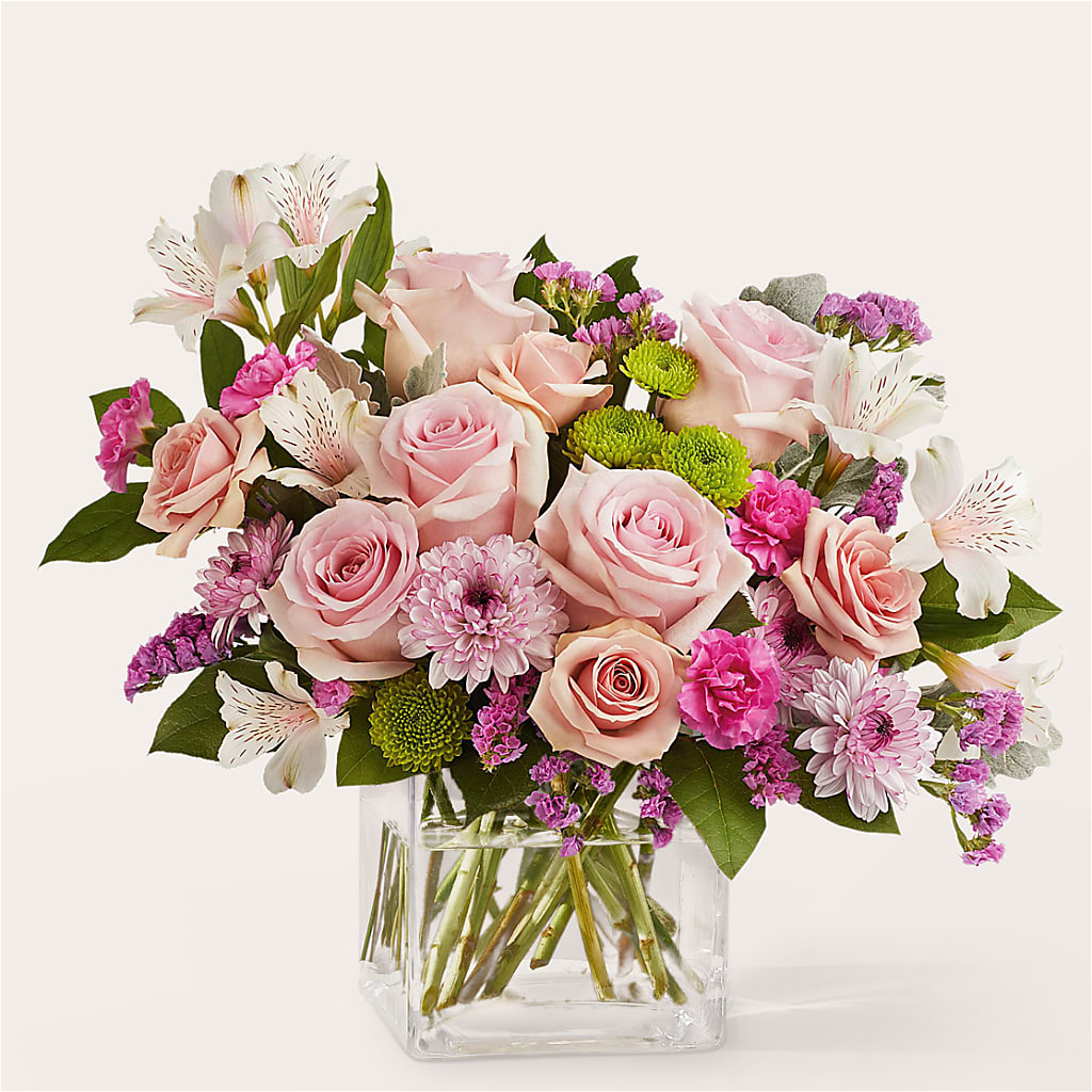 Pink Suede Bouquet – Flowers By Joann, Palm Bay FL