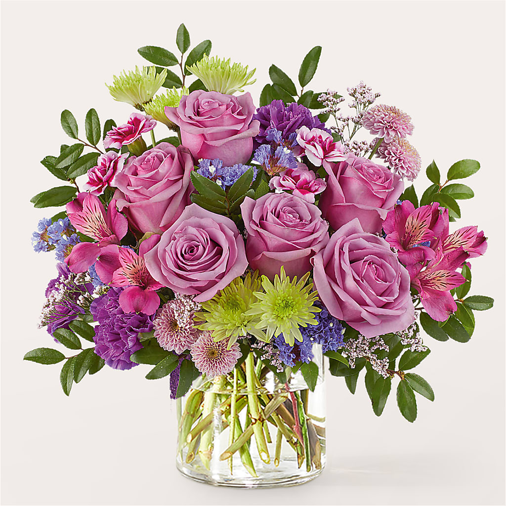 Glass Half Full Bouquet – Flowers By Joann, Palm Bay FL