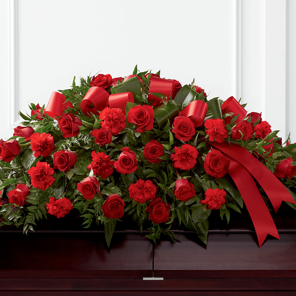Tribute of Life Casket Spray – Flowers By Joann, Palm Bay FL