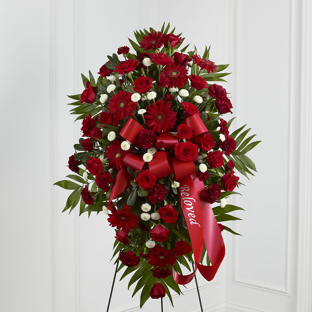Treasured Memories Standing Spray – Flowers By Joann, Palm Bay FL