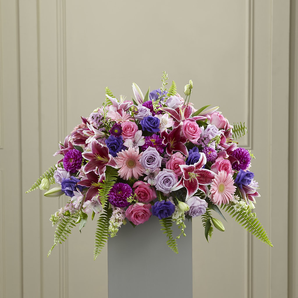 Fare Thee Well Pedestal – Flowers By Joann, Palm Bay FL