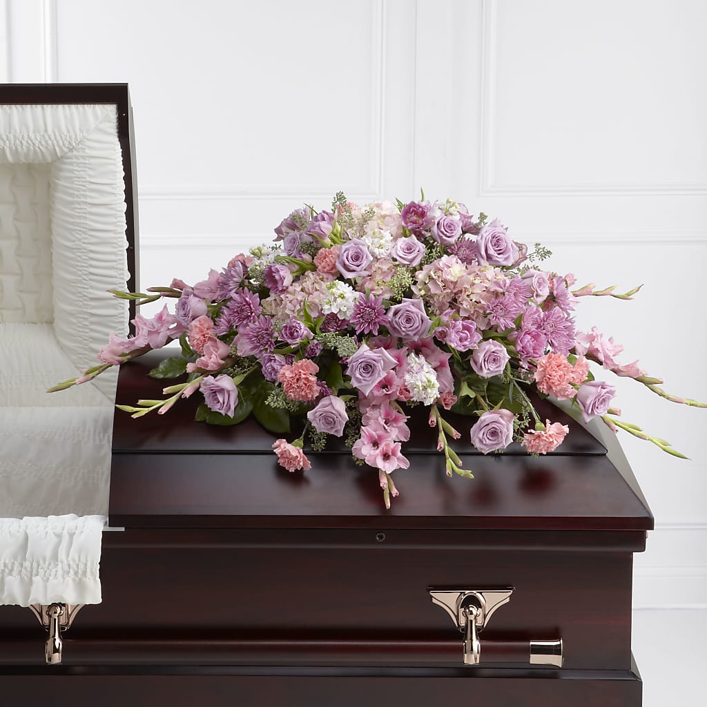 Immorata Casket Spray – Flowers By Joann, Palm Bay FL