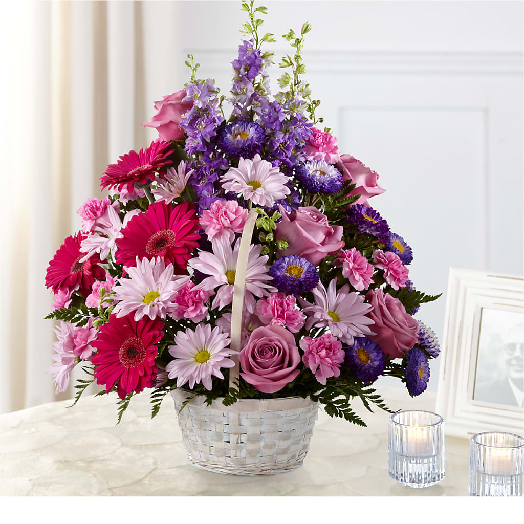 Pastel Peace Basket – Flowers By Joann, Palm Bay FL