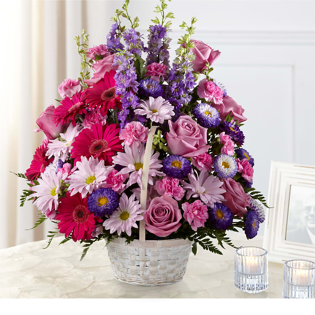 Pastel Peace Basket – Flowers By Joann, Palm Bay FL