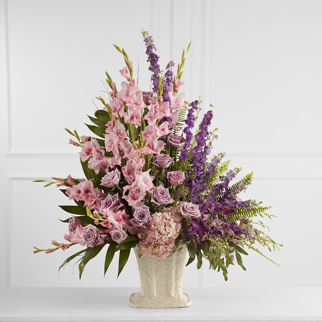 Flowing Garden Arrangement – Flowers By Joann, Palm Bay FL