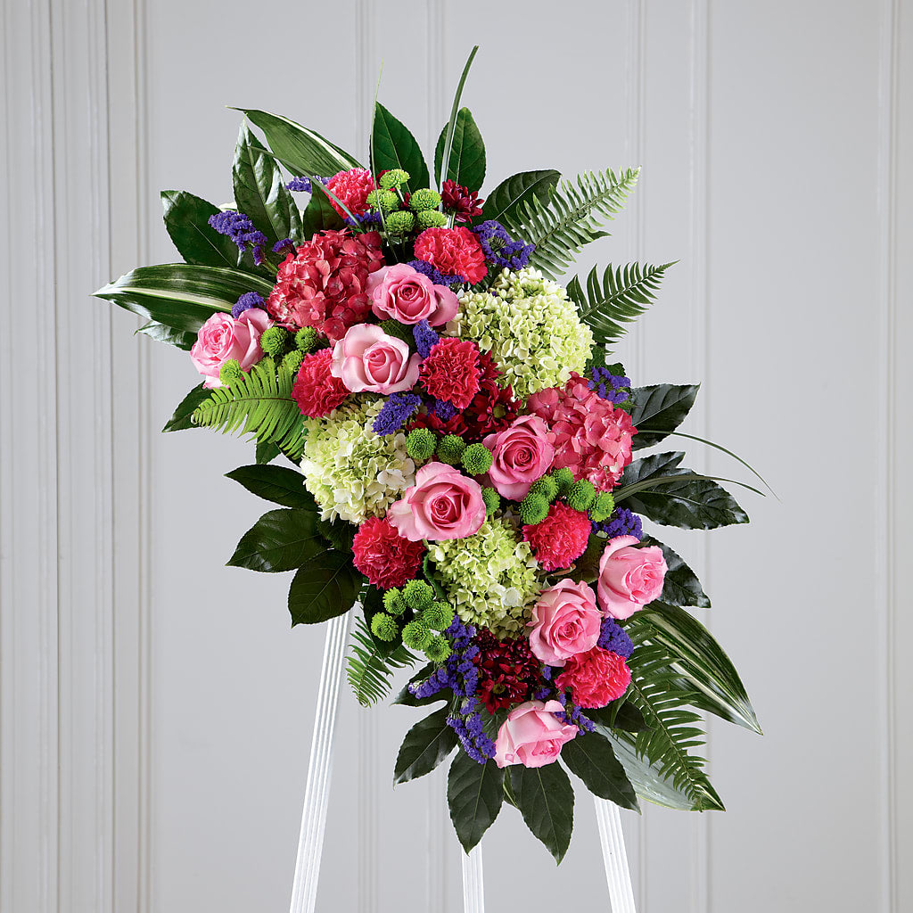 Refreshing Mix Standing Spray – Flowers By Joann, Palm Bay FL