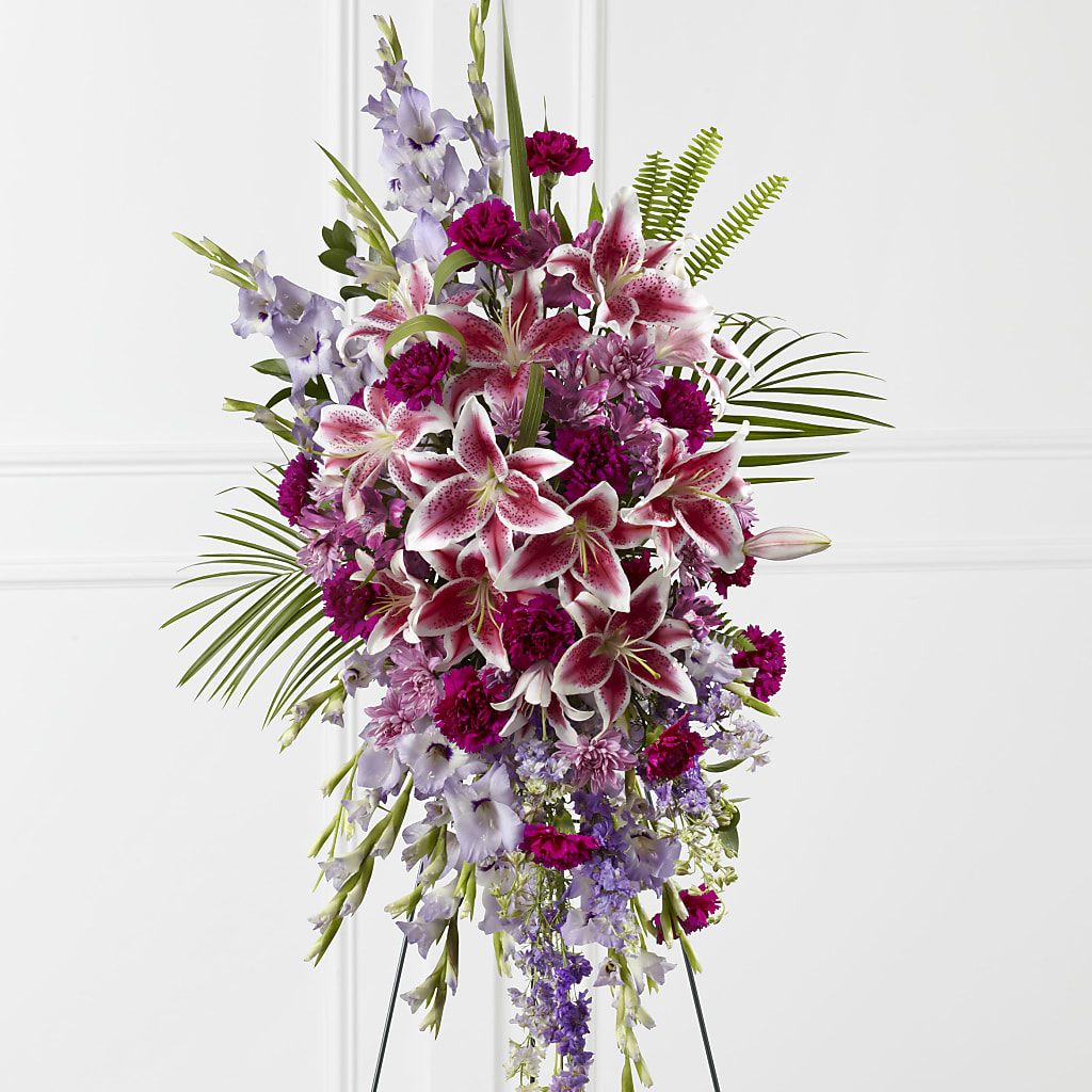 Tender Touch Standing Spray – Flowers By Joann, Palm Bay FL