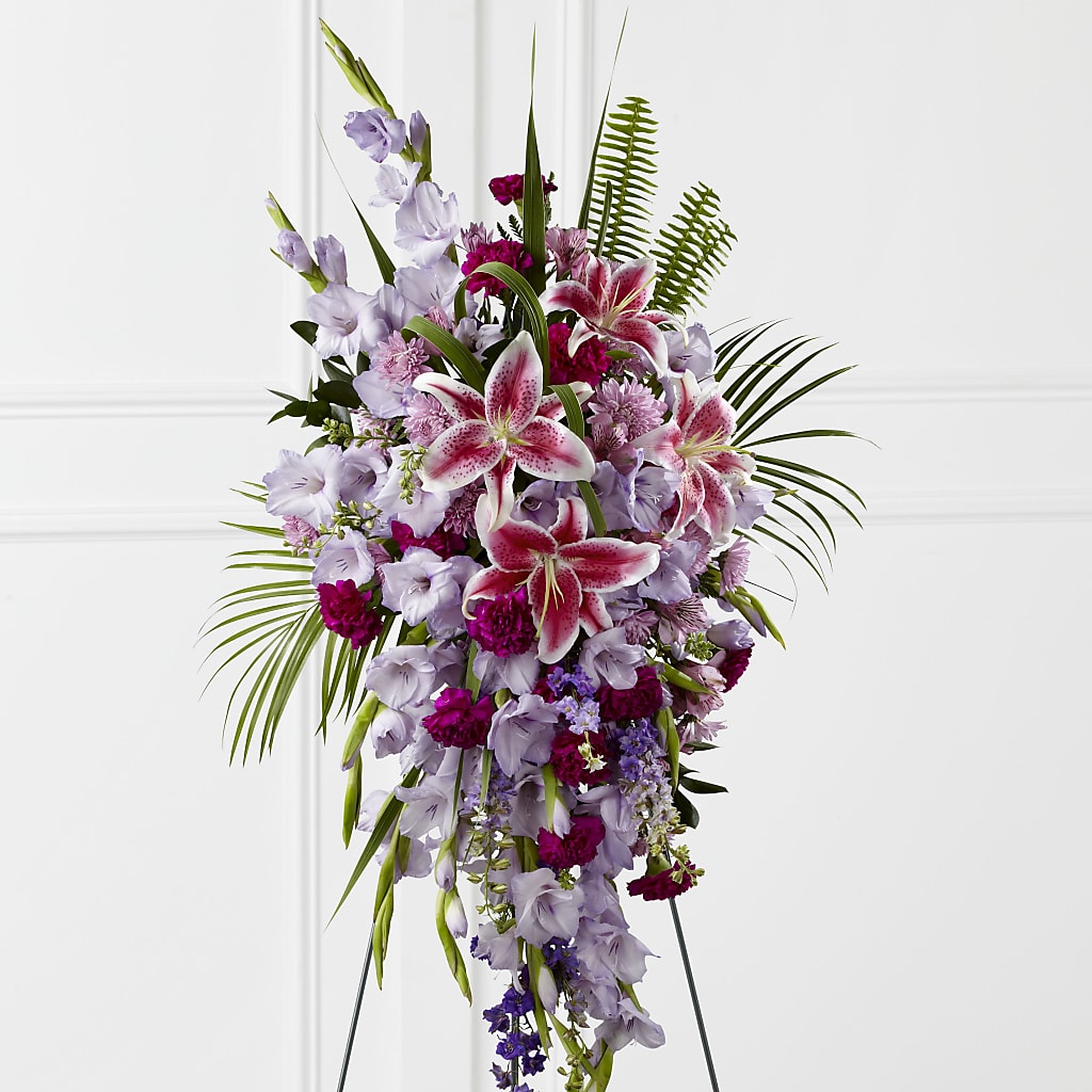 Tender Touch Standing Spray – Flowers By Joann, Palm Bay FL