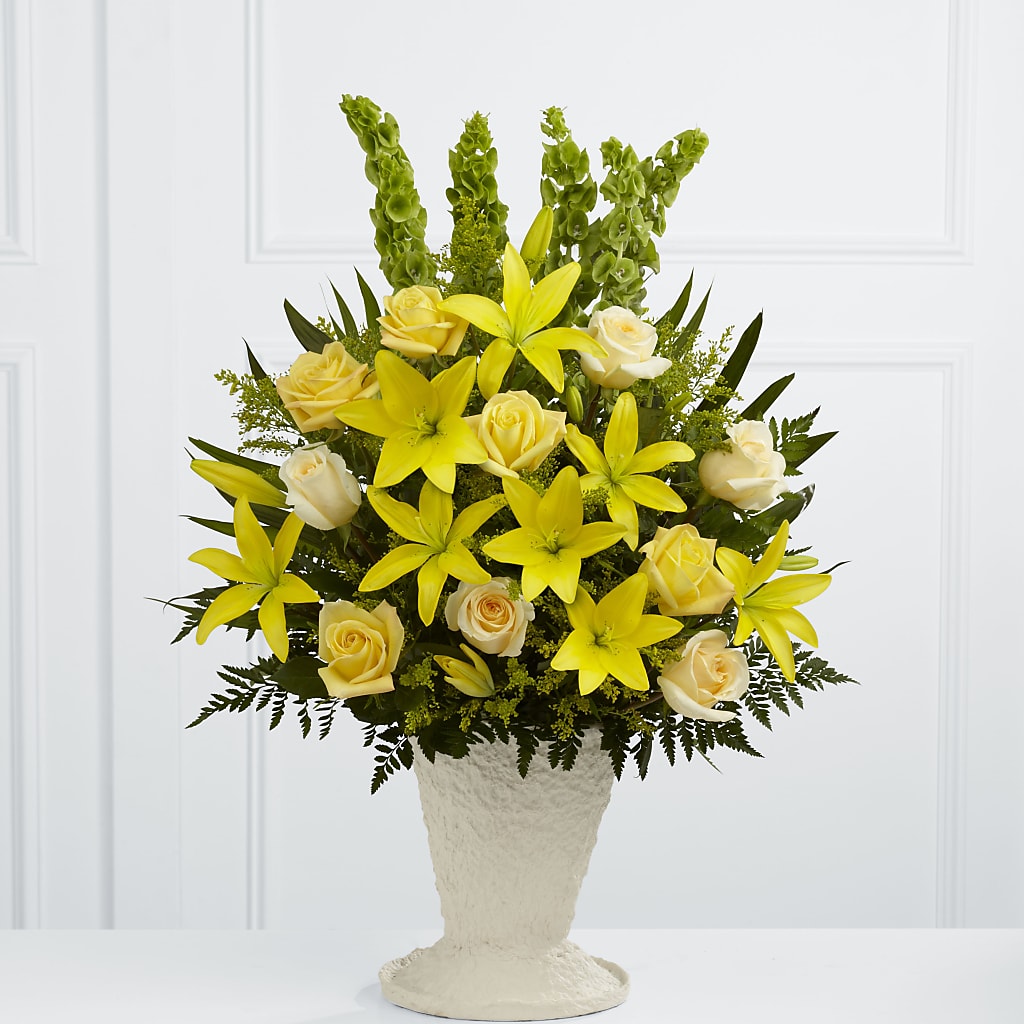 Golden Memories Arrangement – Flowers By Joann, Palm Bay FL