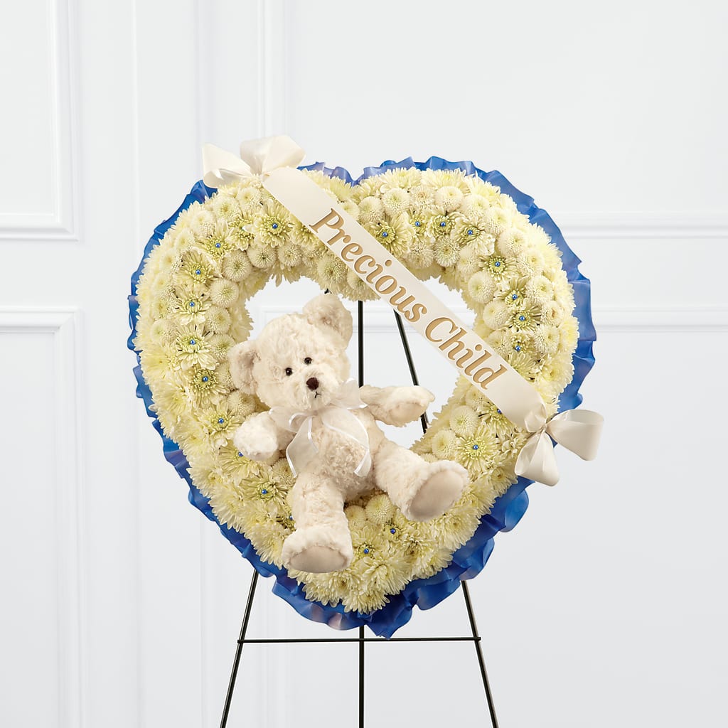 Precious Child Standing Heart – Flowers By Joann, Palm Bay FL