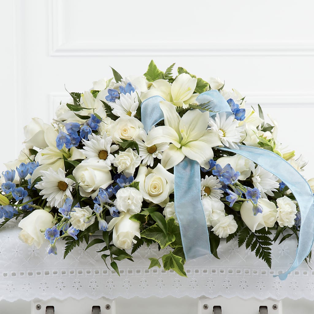 Tender Treasure Casket Spray – Flowers By Joann, Palm Bay FL