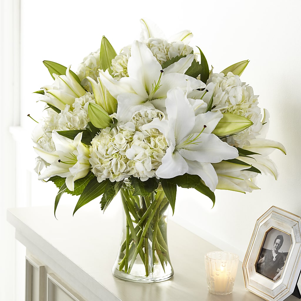 Compassionate Lily Bouquet – Flowers By Joann, Palm Bay FL