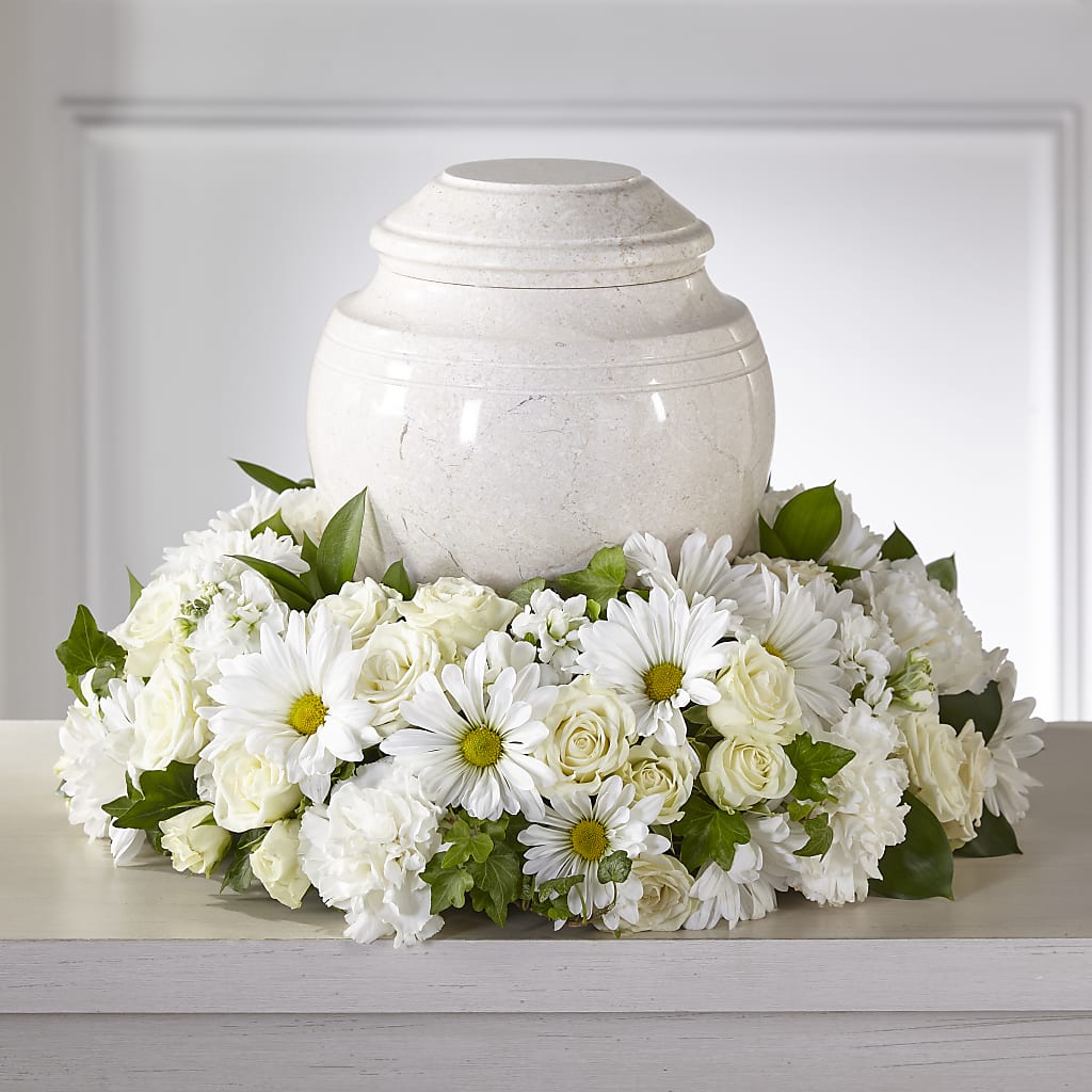 Ivory Gardens Cremation Adornment – Flowers By Joann, Palm Bay FL