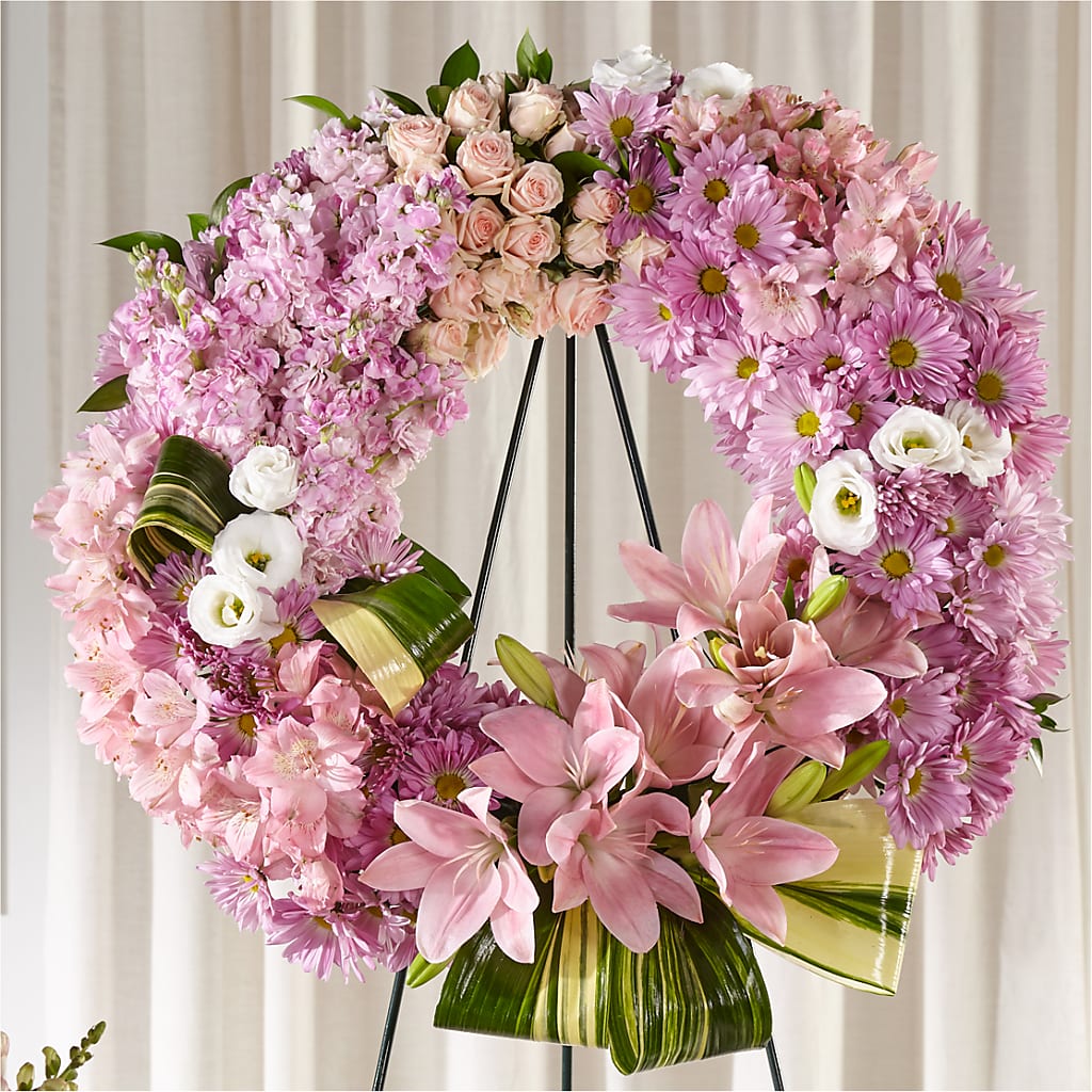 Gift of Warmth Wreath – Flowers By Joann, Palm Bay FL