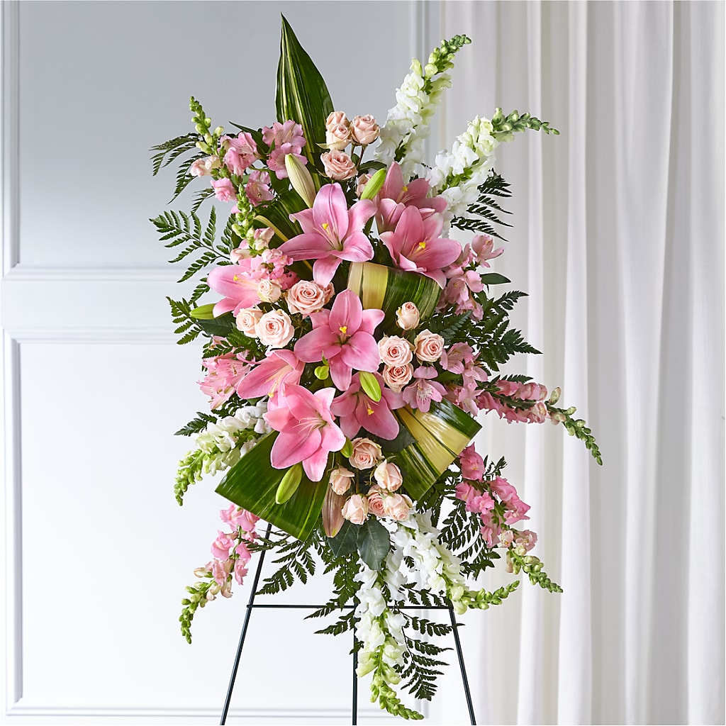 Elegant Embrace Standing Spray – Flowers By Joann, Palm Bay FL