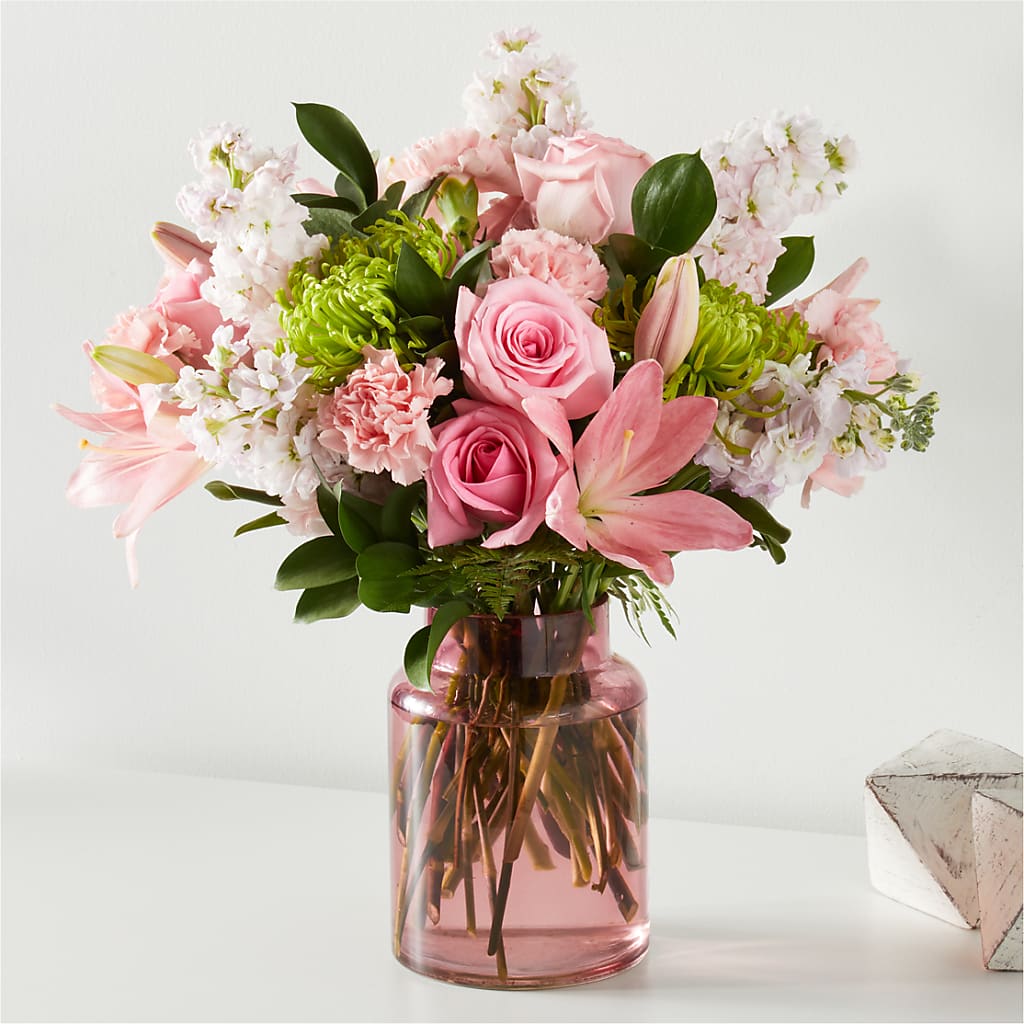 Pretty in Pink Bouquet – Flowers By Joann, Palm Bay FL