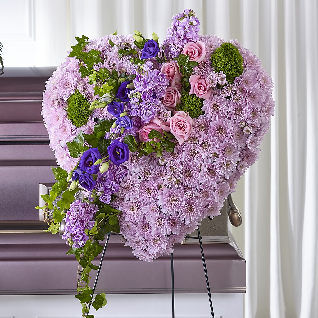 Treasured Love Standing Heart – Flowers By Joann, Palm Bay FL