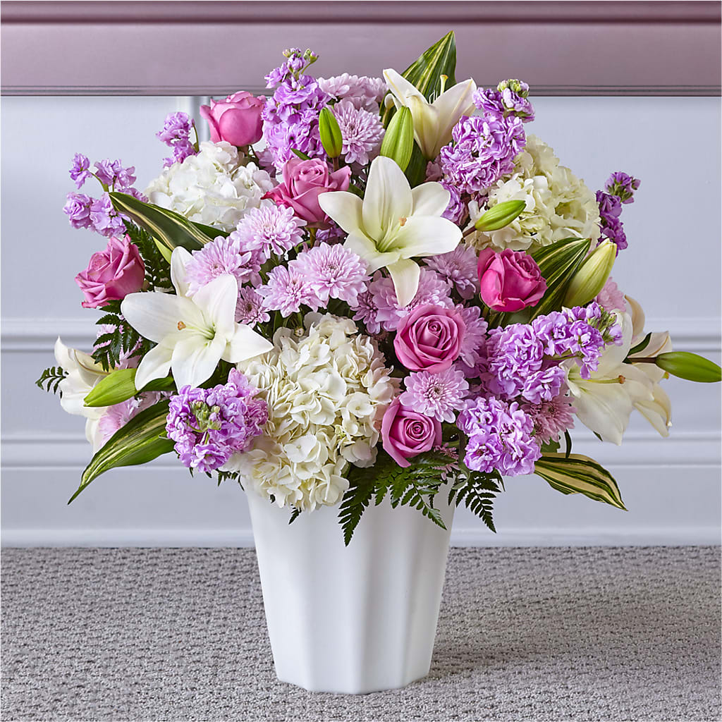 Heaven Sent Floor Basket – Flowers By Joann, Palm Bay FL