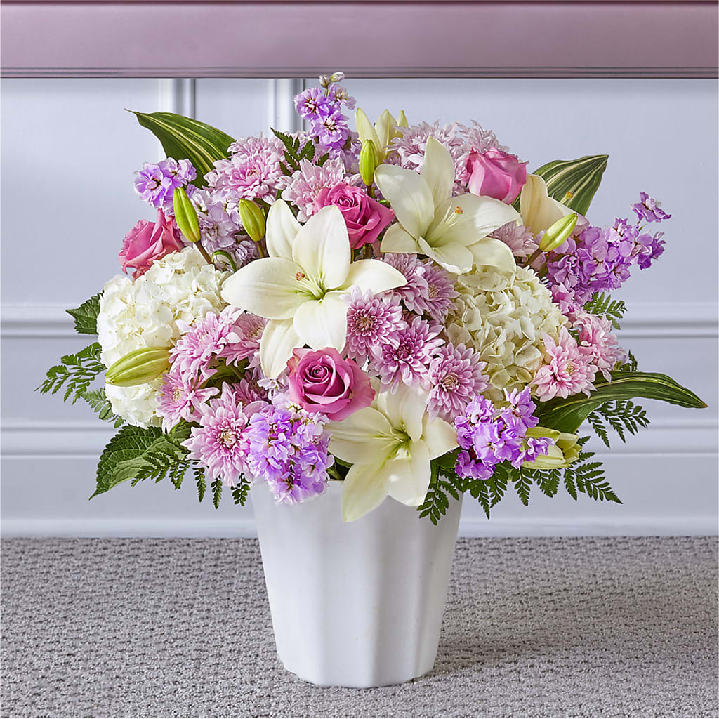 Heaven Sent Floor Basket – Flowers By Joann, Palm Bay FL