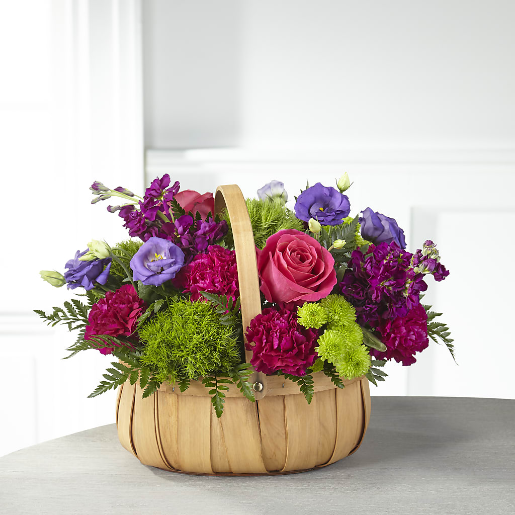 Serene Sanctuary Basket – Flowers By Joann, Palm Bay FL
