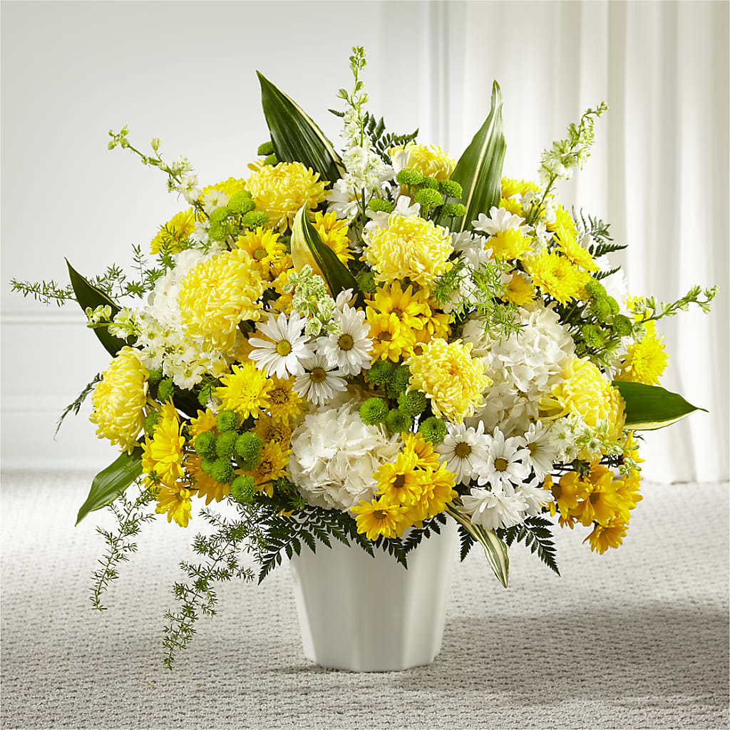 Unity & Grace Floor Basket – Flowers By Joann, Palm Bay FL