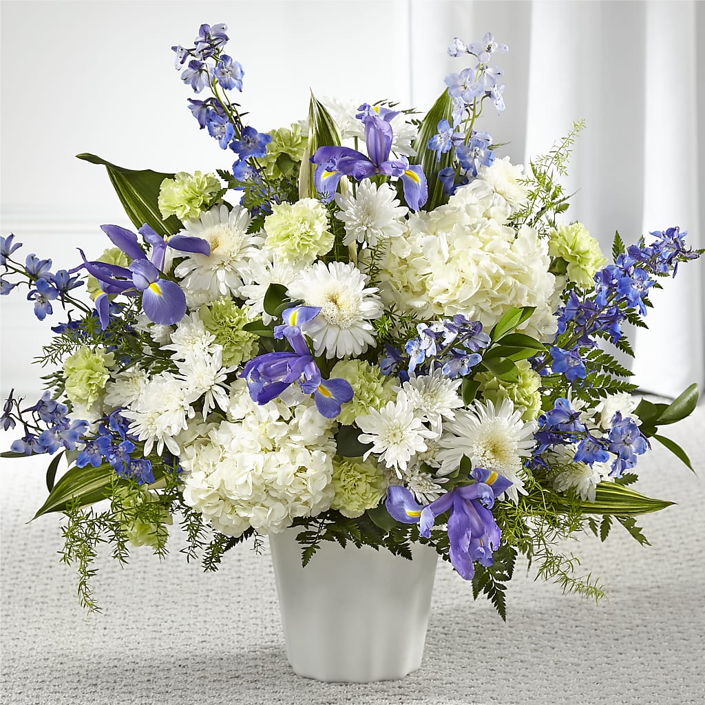 Soft Serenity Floor Basket – Flowers By Joann, Palm Bay FL