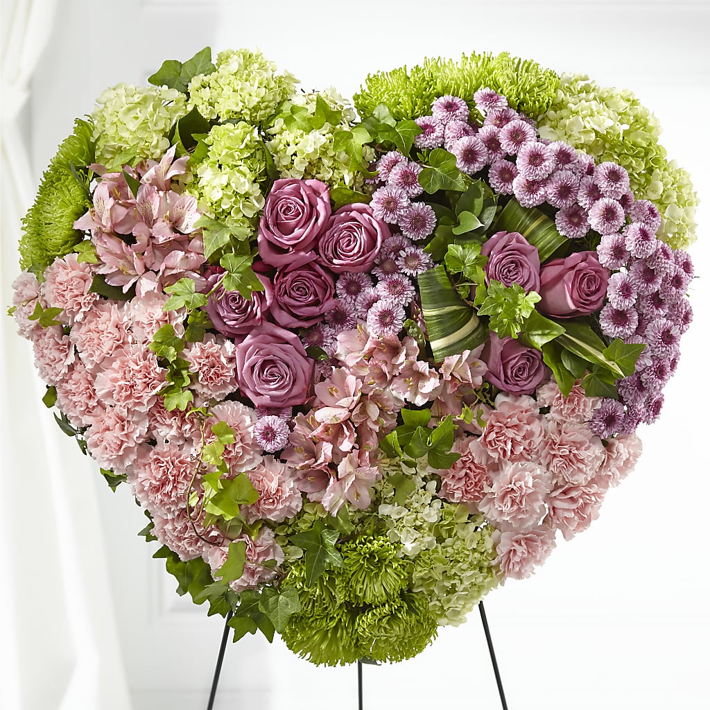 Heartwarming Standing Heart – Flowers By Joann, Palm Bay FL