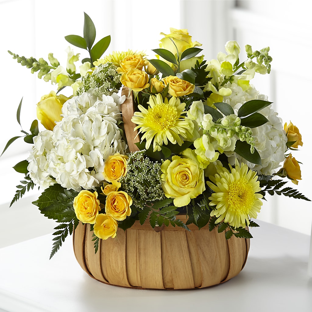 Rustic Remembrance Basket – Flowers By Joann, Palm Bay FL