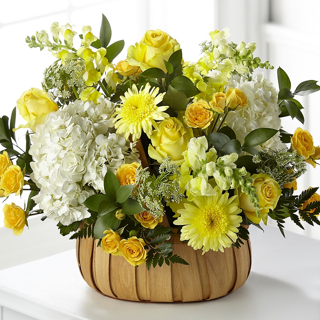 Rustic Remembrance Basket – Flowers By Joann, Palm Bay FL