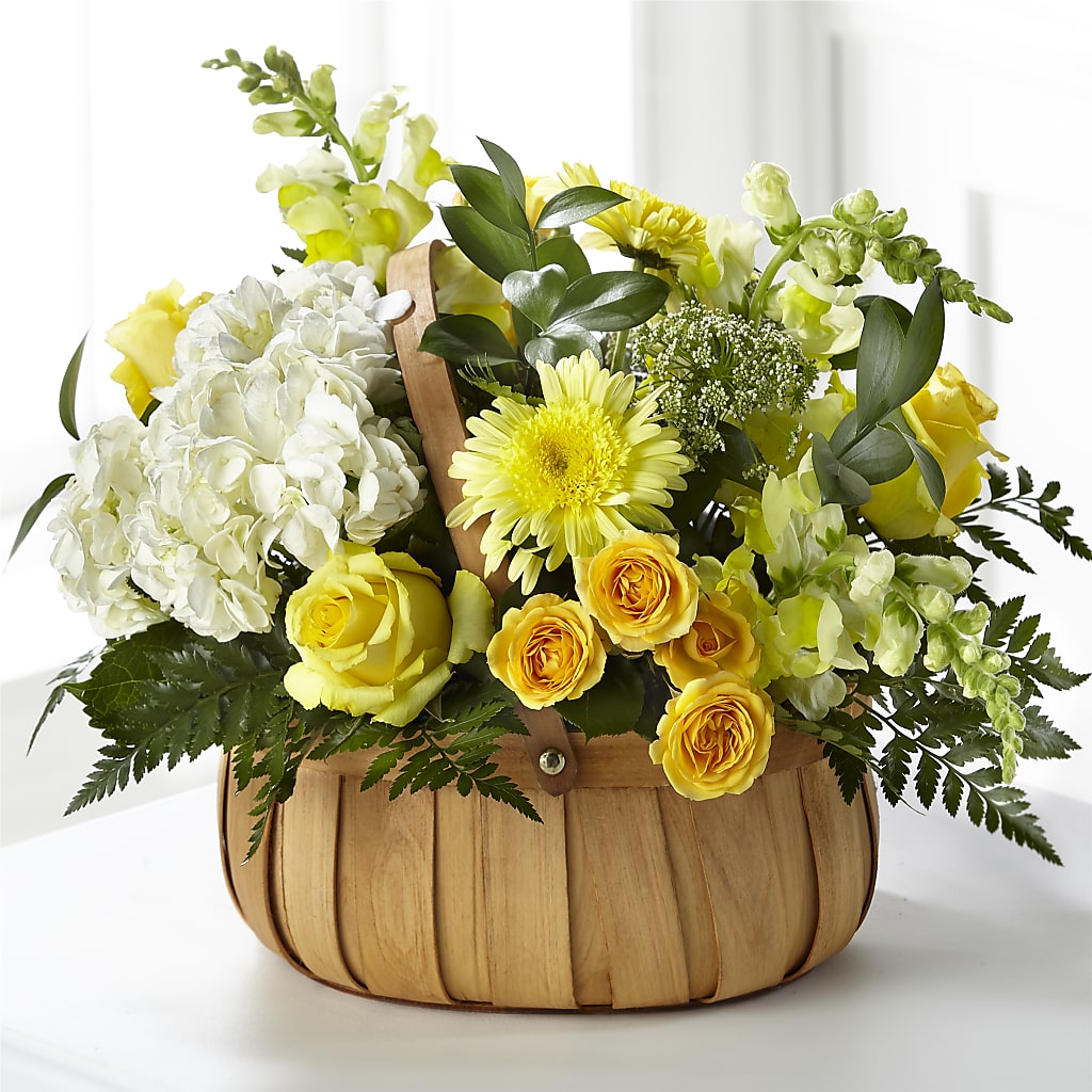Rustic Remembrance Basket – Flowers By Joann, Palm Bay FL