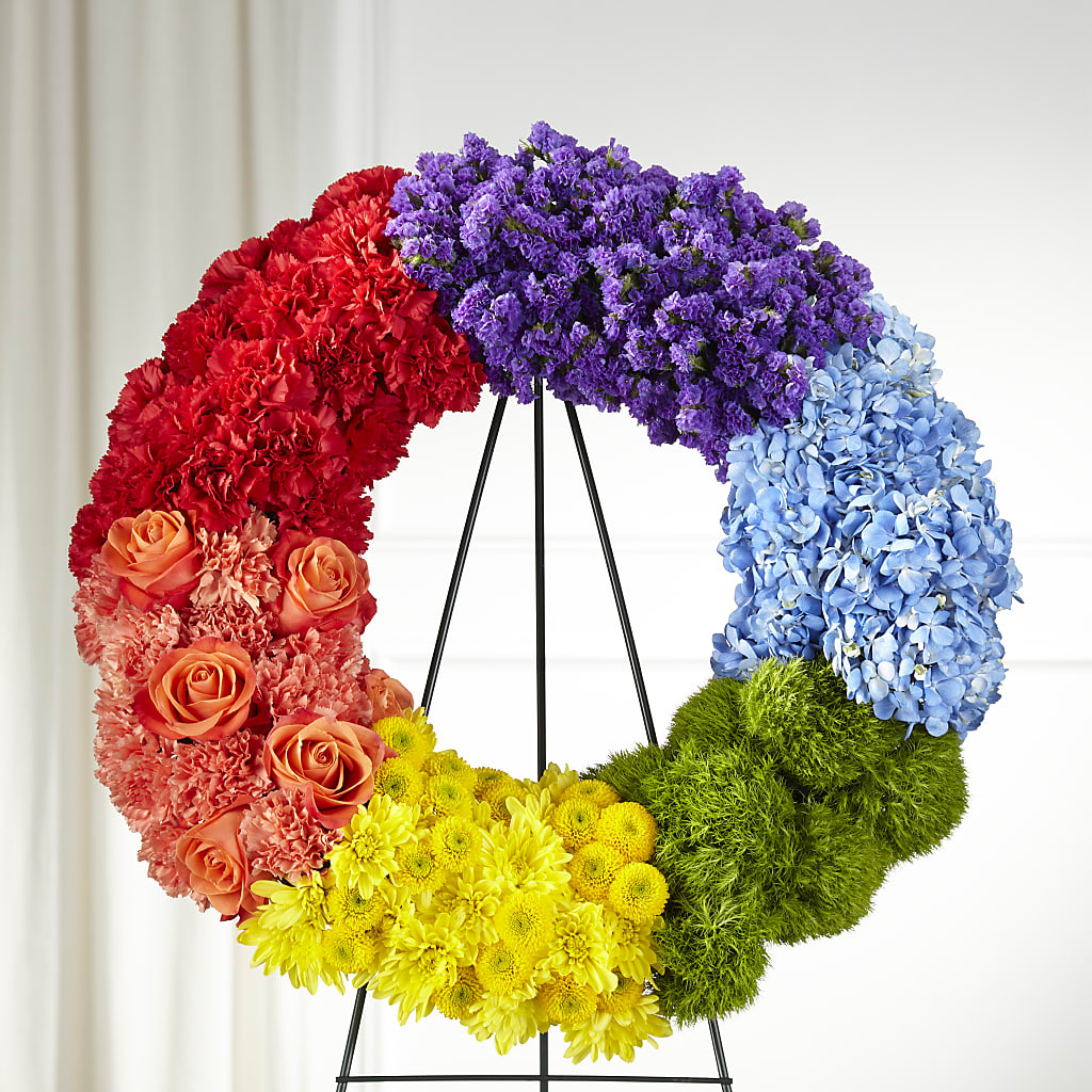 Circle of Love Wreath – Flowers By Joann, Palm Bay FL