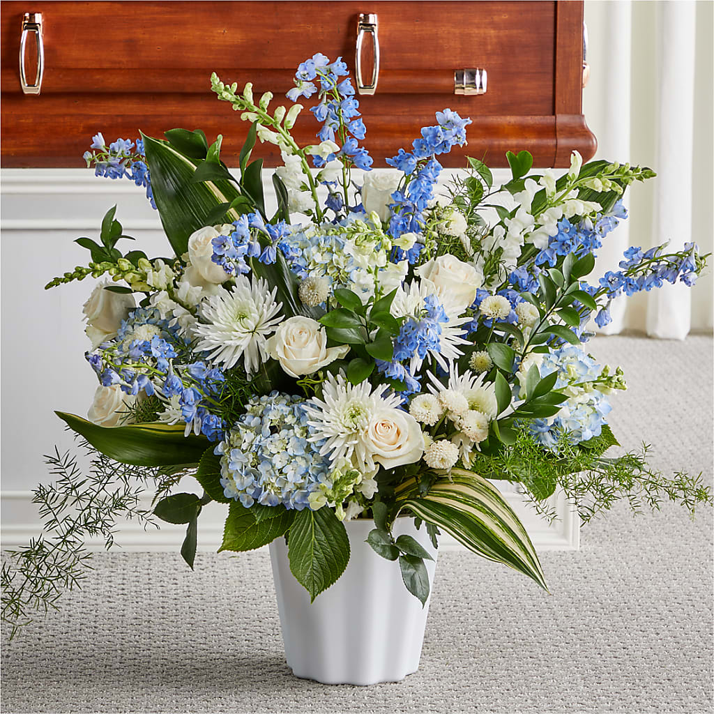 Everlasting Memories Floor Basket – Flowers By Joann, Palm Bay FL